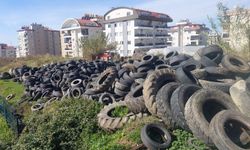 Büyükşehir atık lastikleri ekonomiye kazandırıyor