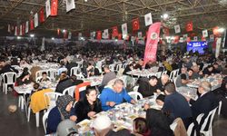 Çamlıbel'de iftar sofrası