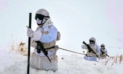 Mehmetçik zorlu kış şartlarında görev başında