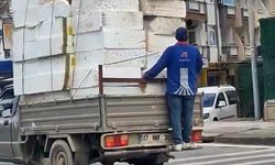 Alanya'da tehlikeli yolculuk