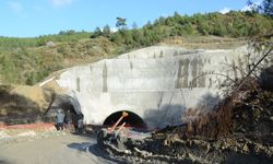 Tünel ve yol çalışmasında kaza