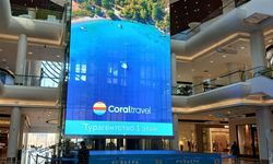 Moskova’da dev ekranlarda Kemer tanıtımı