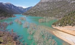 Antalya-Konya yolunda zorlu mesai