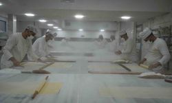 Baklava mesaisi başladı