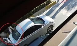 Manavgat'ta kaza anı kamerada