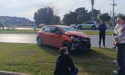 Manavgat’ta kaza: 2 yaralı