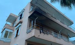 Serik'te apartmanda yangın paniği!