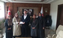 Korkuteli'de öğrencilerden bağış