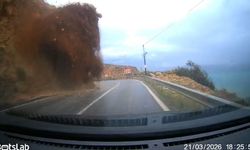 Heyelan saniye saniye kaydedildi