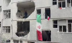 Tahran'daki yıkım görüntülendi