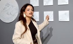 Genç ressamdan sergi