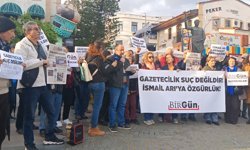 İsmail Arı'nın tutuklanmasına Antalya'da protesto