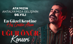 Kepez'de Atatürk'ün Antalya'ya gelişinin yıl dönümüne özel konser