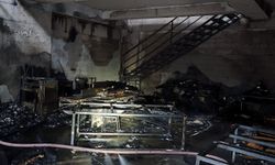 Mobilya atölyesinde yangın