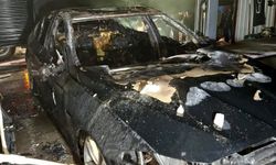Oto tamirhanesindeki yangın söndürüldü