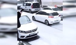 Dolu ve sağanak yağış etkili oldu