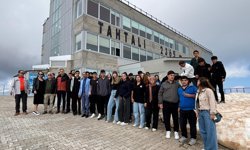 Kemer'de öğrencilere eğlenceli etkinlik