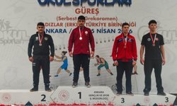 Manavgatlı güreşçi Türkiye 2'ncisi oldu