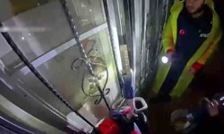 Mahsur kalan vatandaşları AFAD kurtardı