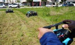 Çimleri artık robotlar biçiyor