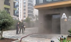 Aksu'da korkutan yangın