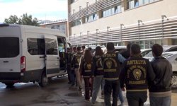 Antalya'da 2 haftada 384 kişi tutuklandı