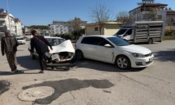 Hem kaza yaptı hem ceza yedi