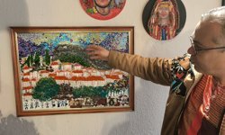 Çöpten sanat üretiyor