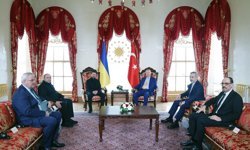 Erdoğan ile Zelenskiy görüşmesi başladı