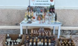 Bin 150 litre kaçak alkol ele geçirildi