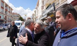 Seçim startını Korkuteli'den verdi