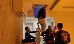 Manavgat'ta firari tavandan çıktı