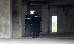 Kepez'de inşaatta erkek cesedi bulundu