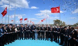 Antalya'da bakanlı kavşak açılışı