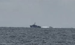 Yunan Sahil Güvenlik, Türk Sahil Güvenlik botunu görünce kaçtı