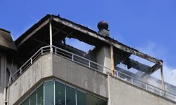 Antalya'da korkutan yangın