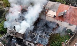 Antalya'da gecekondu yangını korkuttu