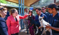 Başkan Vekili Büşra Özdemir'den Doğal Yaşam Park'a ziyaret