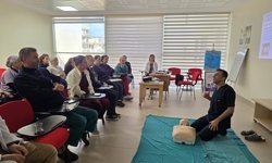 Gazipaşa'da temel yaşam desteği eğitimi