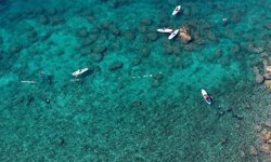 Mermerli Plajı'nda temizlik çalışması