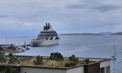 400 milyon Euro'luk  gemi Bodrum’da