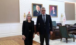 Rektör Özkan, Bakan Memişoğlu'nu ziyaret etti