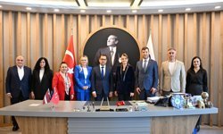 Letonya Büyükelçisi'nden Büyükşehir'e ziyaret