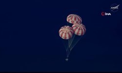 4 astronot Dünya’ya geri döndü