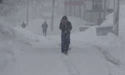 111 köy yolu ulaşıma kapandı