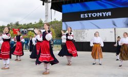 Çocuk Festivali'nde renkli görüntüler