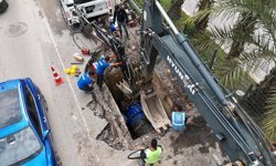 35 yıllık vana değiştirildi