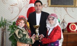 Aksulu miniklerden büyük başarı