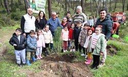 Kemer'de fidan dikim etkinliği