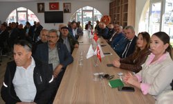 Korkuteli'de amirler ve muhtarlarla toplantı